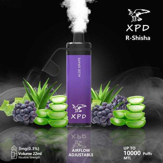 Aloe Grape XPD BAR 10,000 puffs