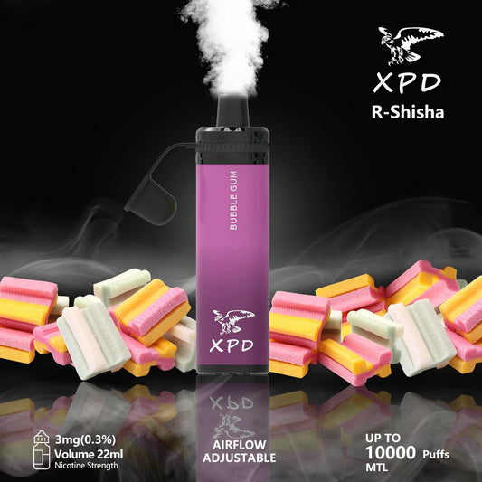 Bubble Gum XPD BAR 10,000 puffs